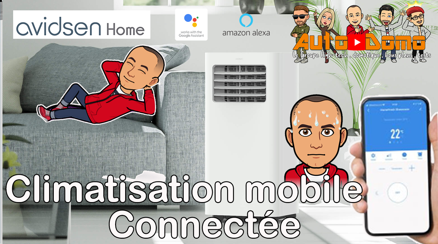 HomeFresh - Climatiseur mobile / Ventilateur / Déshumidificateur