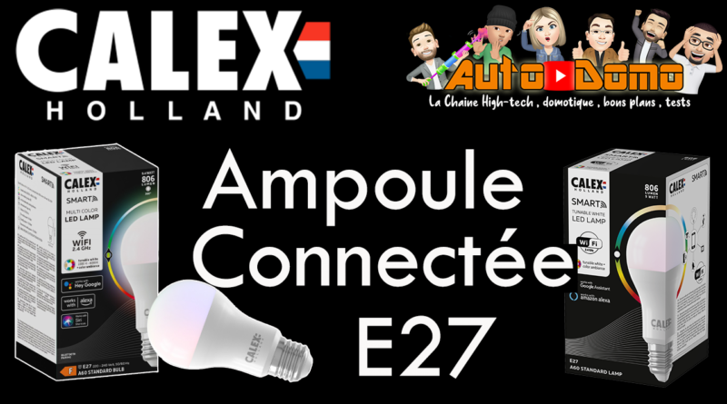 image d'une ampoule connectée calex E27