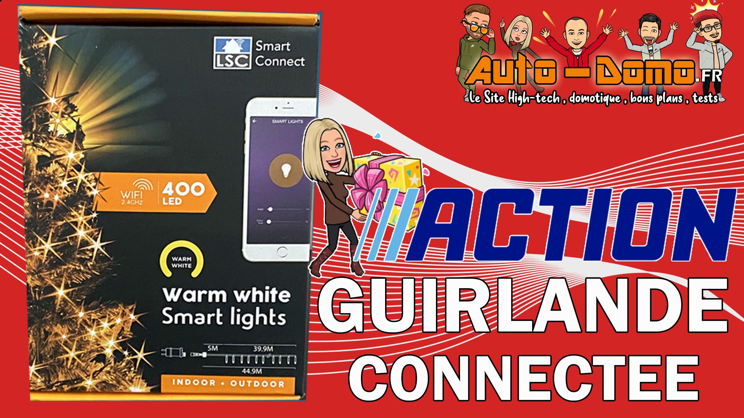 Guirlande connectée pour Noël : LSC SMART CONNECT disponible dans les  magasins ACTION - Ugeek