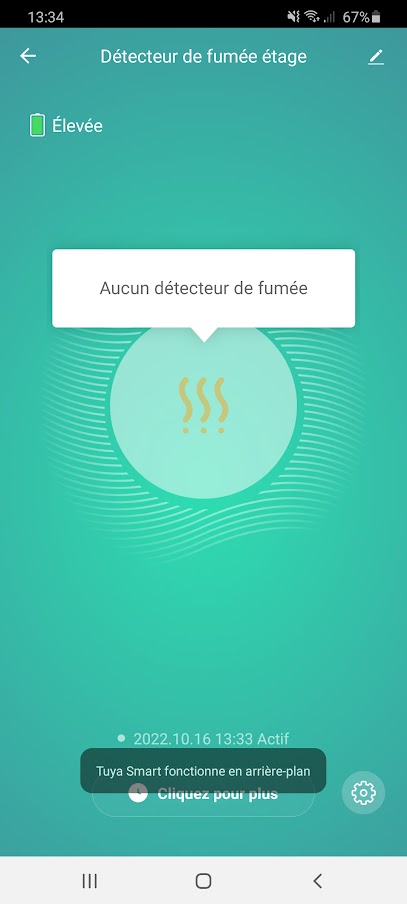 Le détecteur de fumée connecté par Action, LSC Smart Smoke Alarm : -  AutoDomo