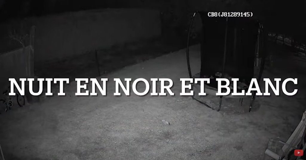 nuit en noir et blanc