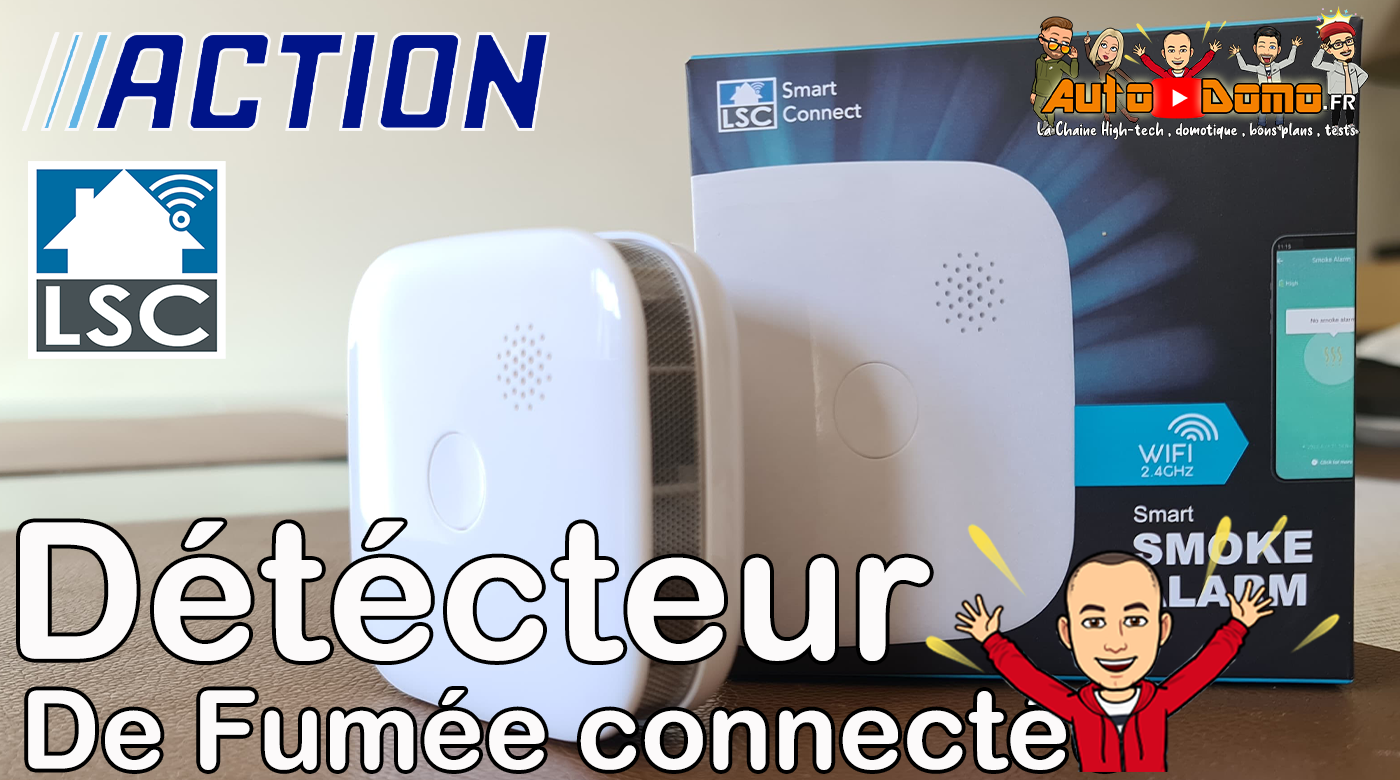 Le détecteur de fumée connecté par Action, LSC Smart Smoke Alarm