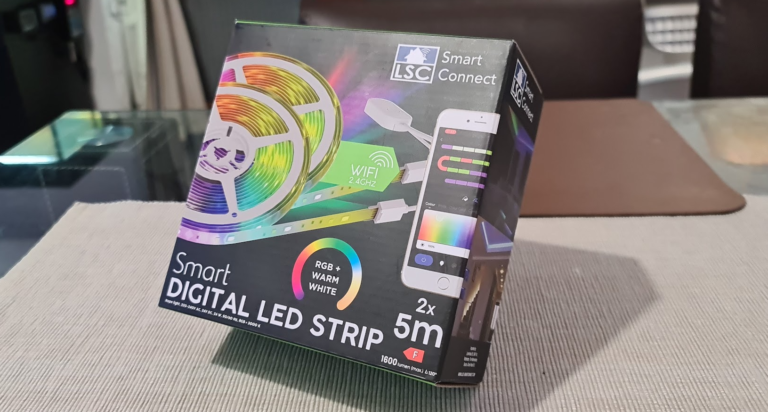 LSC digital led strip, la boite