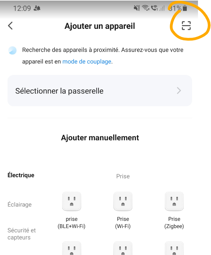LSC Action DoorBell Home Assistant: ajouter appareil sous Tuya