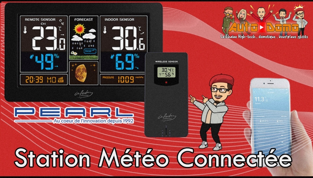 station meteo connectée sous tuya AutoDomo