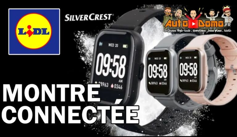montre connectée fitness Silvercrest