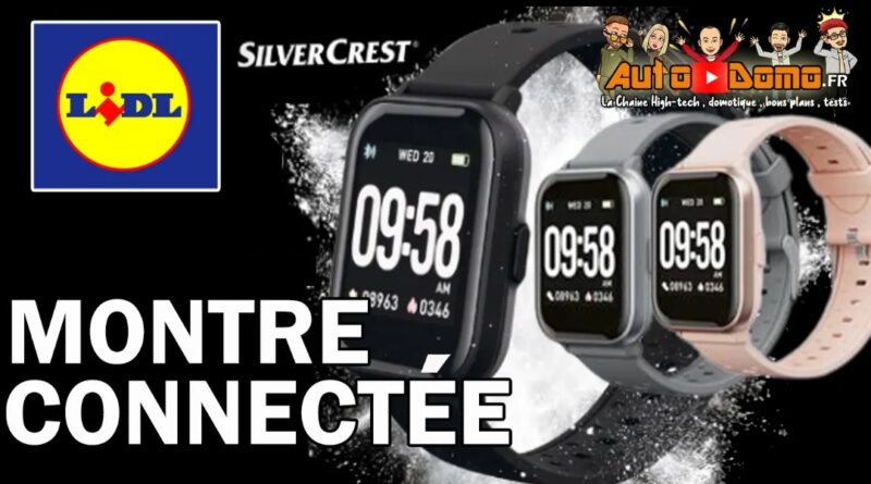 montre connectée fitness Silvercrest