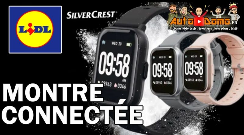 montre connectée fitness Silvercrest