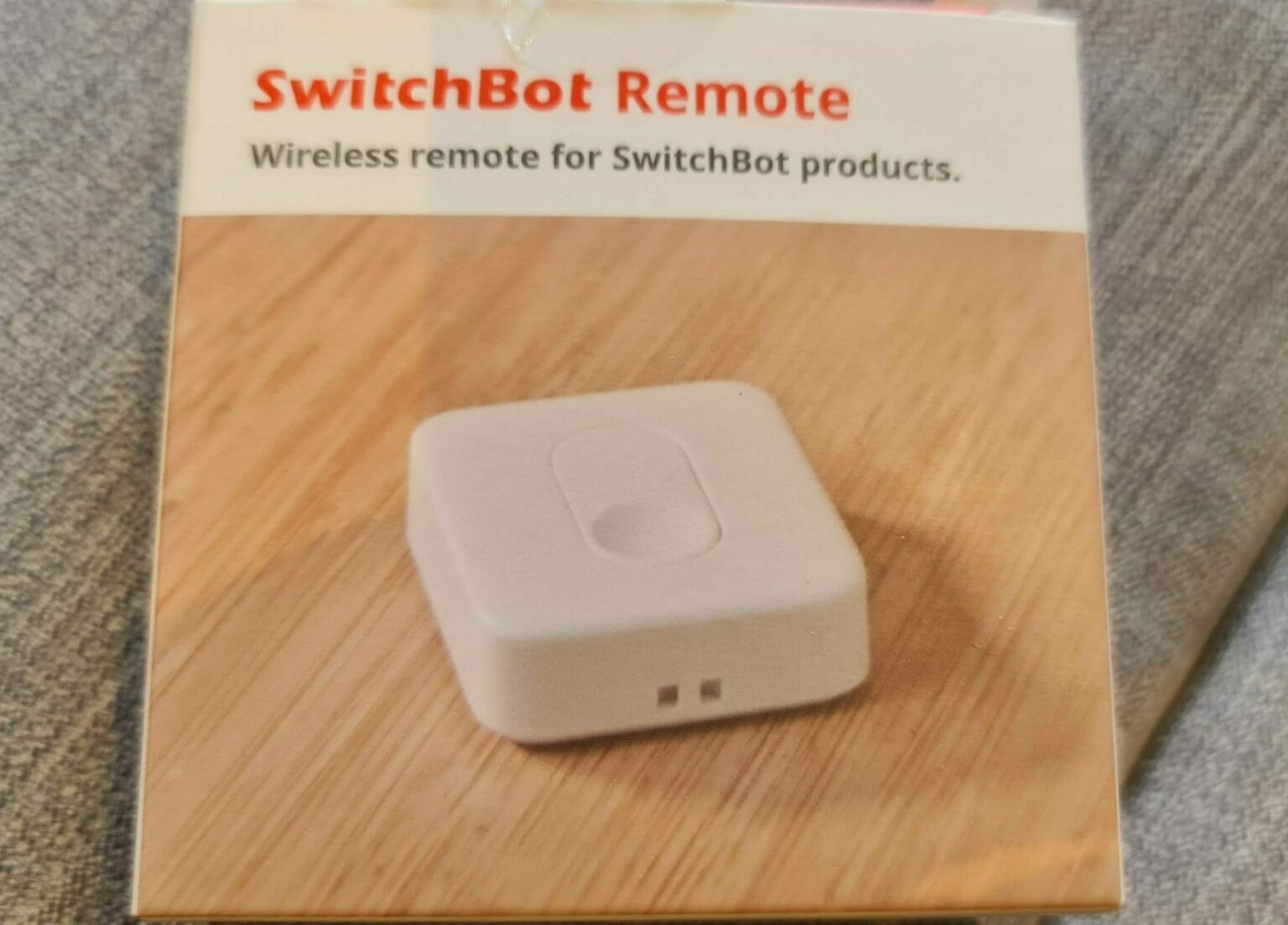 Switchbot remote, simple mais efficace! AutoDomo
