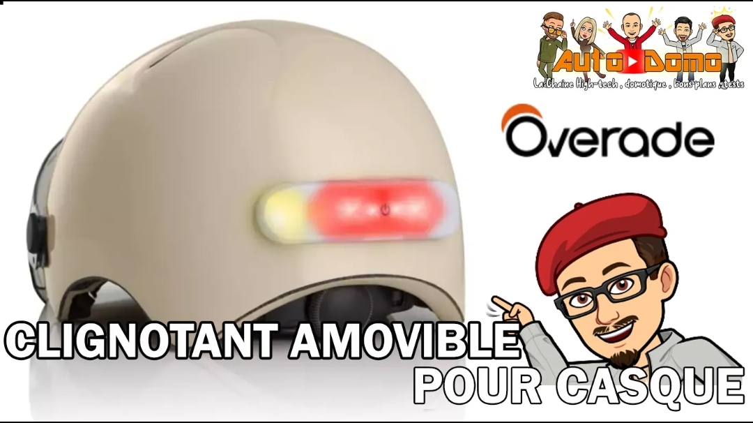 Eclairage Amovible Blinxi Pour Casques De Vélo