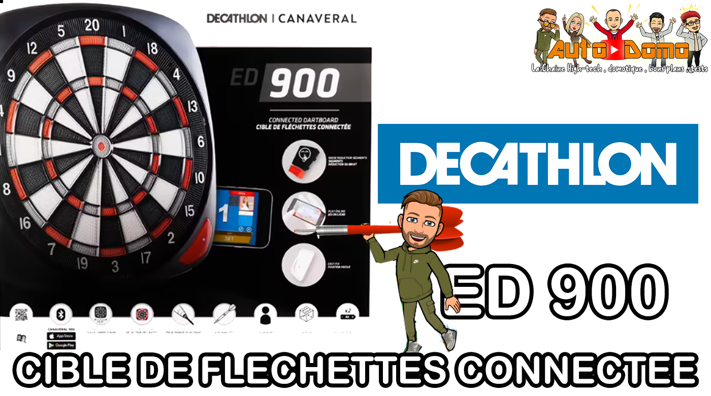 CANAVERAL ED 900 : la cible de fléchettes connectée 