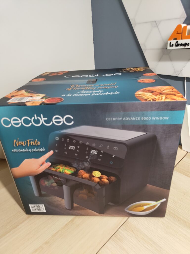 Cecofry Advance 9000 : Découvrez la friteuse à air de Cecotec