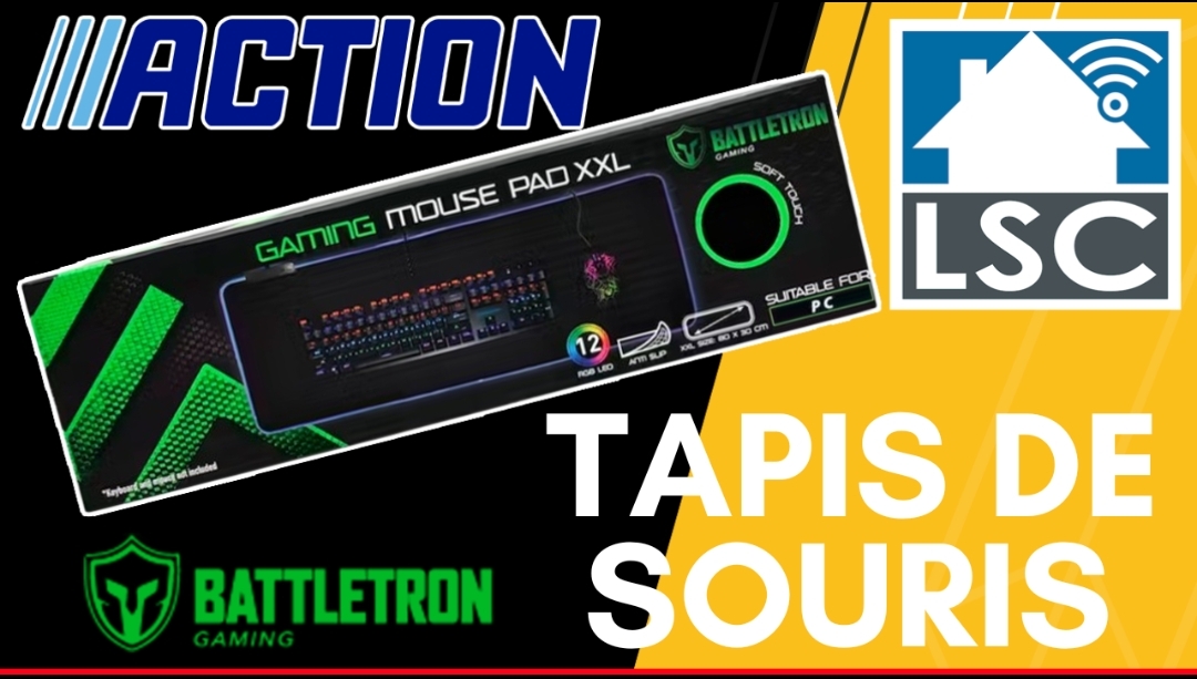 Le tapis de souris Battletron chez Action - AutoDomo